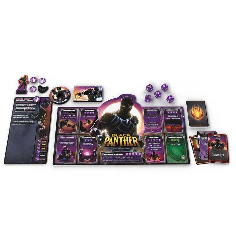 Marvel Dice Throne 2-Hero Box (Captain Marvel, Black Panther) - Gaming Library