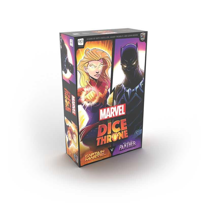 Marvel Dice Throne 2-Hero Box (Captain Marvel, Black Panther) - Gaming Library