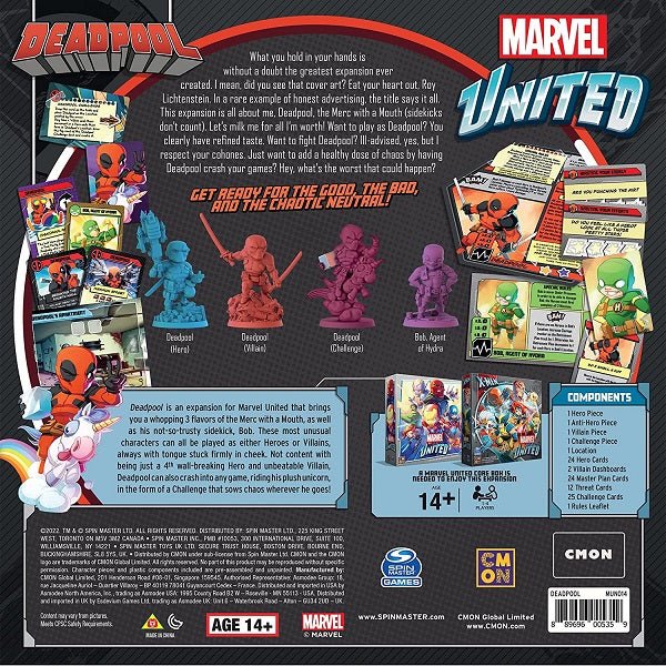 Marvel United X-Men: Deadpool - Gaming Library
