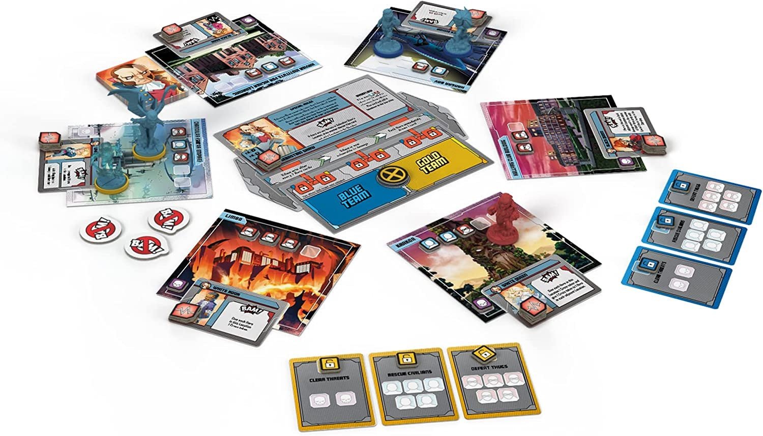 Marvel United X-Men: Gold Team - Gaming Library
