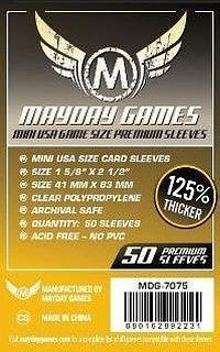 Mayday Sleeves: Mini USA (Premium) - Gaming Library