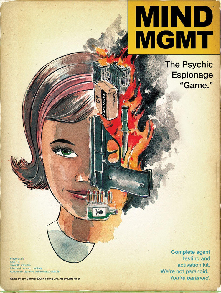 Mind MGMT: The Psychic Espionage “Game.” (DELUXE) + Secret Missions - Gaming Library