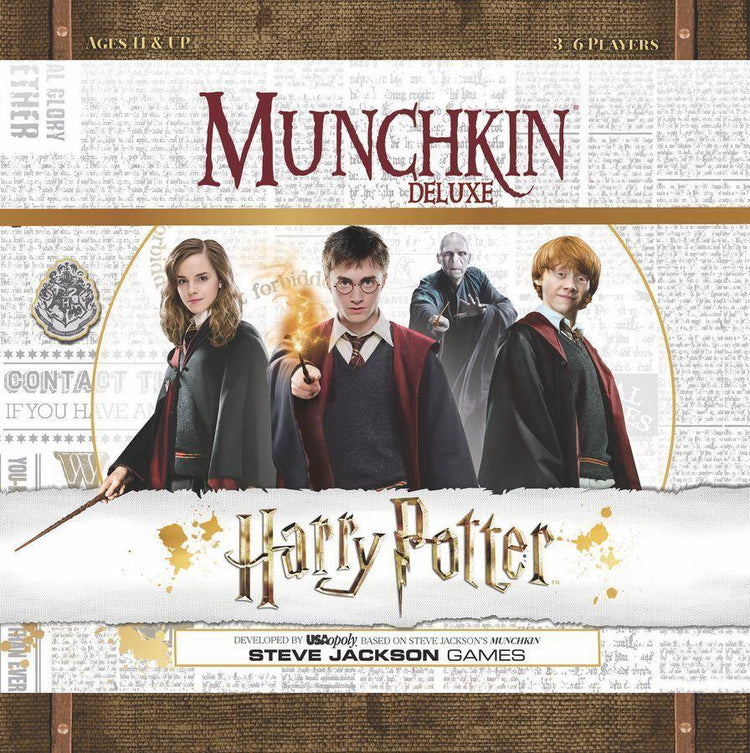 Munchkin: Harry Potter Deluxe - Gaming Library