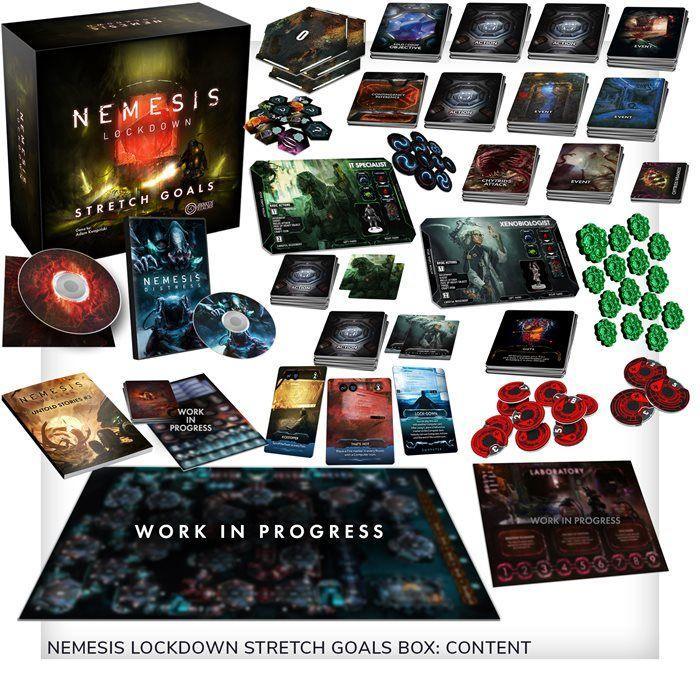Nemesis: Lockdown – Stretch Goals - Gaming Library