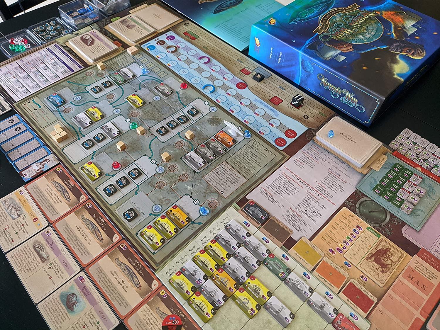 Nemo's War 2nd Edition 2nd Printing - Gaming Library