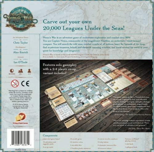 Nemo's War 2nd Edition 2nd Printing - Gaming Library