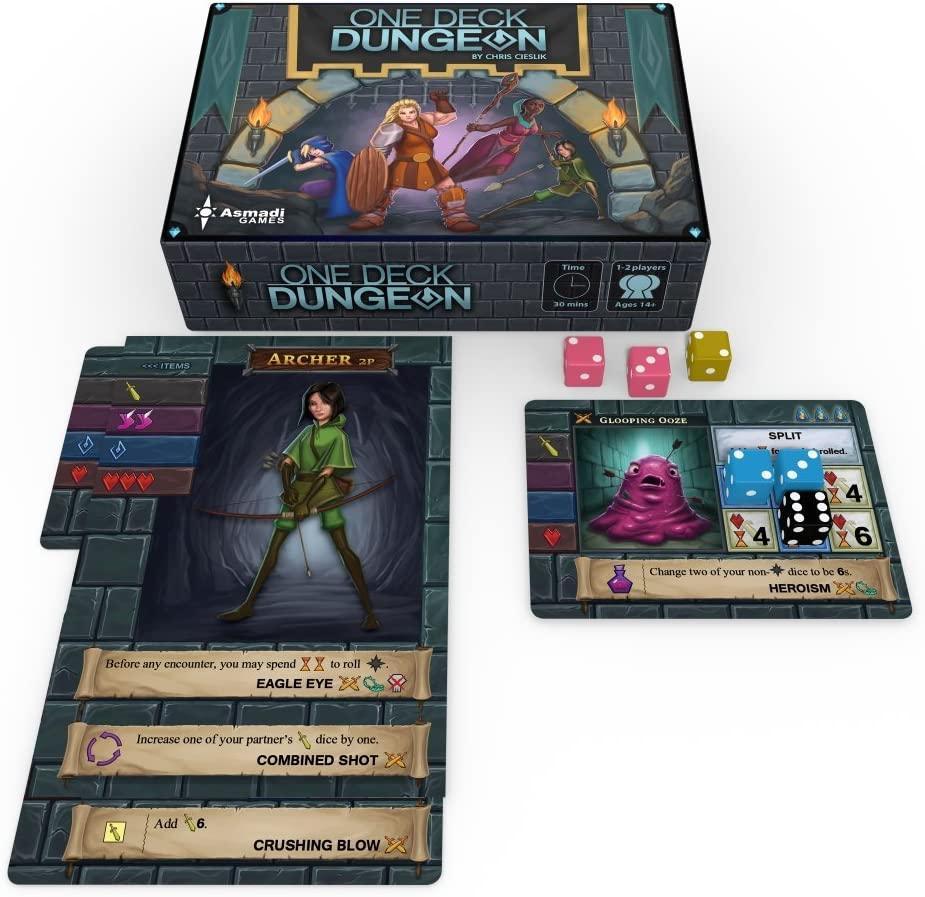 One Deck Dungeon - Gaming Library
