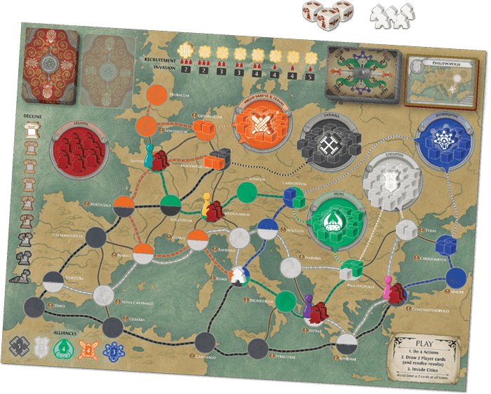Pandemic: Fall of Rome - Gaming Library