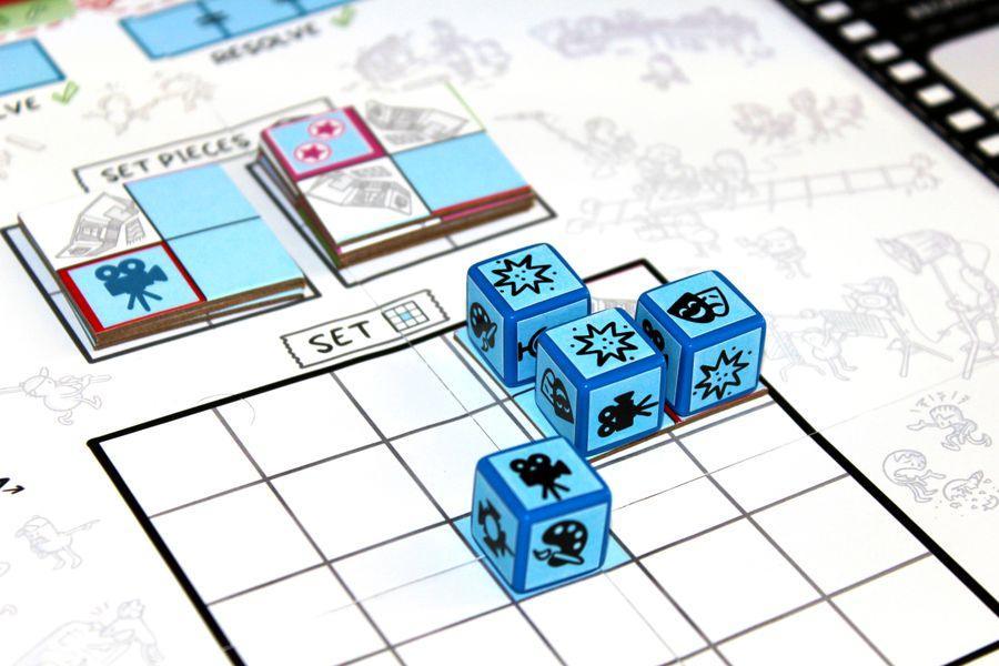 Roll Camera! The Filmmaking Board Game Clapper Box – Gaming Library