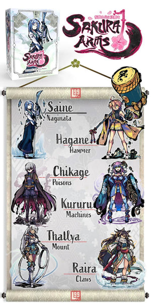 Sakura Arms: Saine Box - Gaming Library