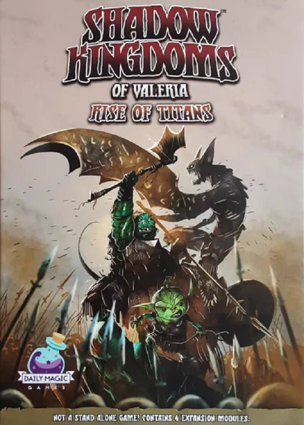 Shadow Kingdoms of Valeria Rise of Titan Expansion - Gaming Library
