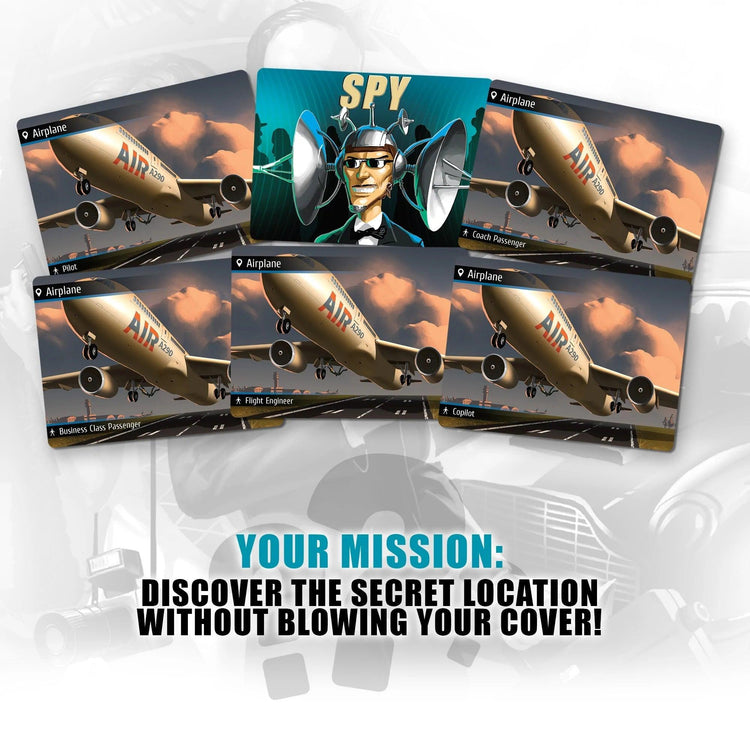 Spyfall (White Box) - Gaming Library