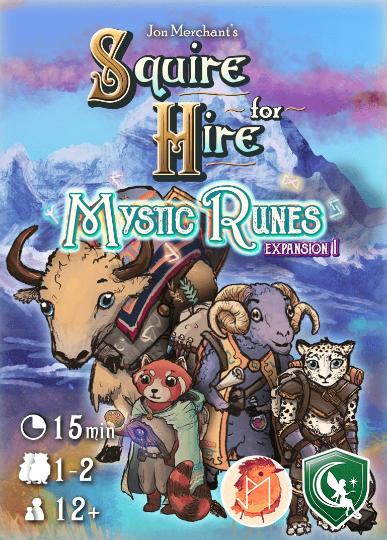 Squire for Hire: Mystic Runes - Gaming Library