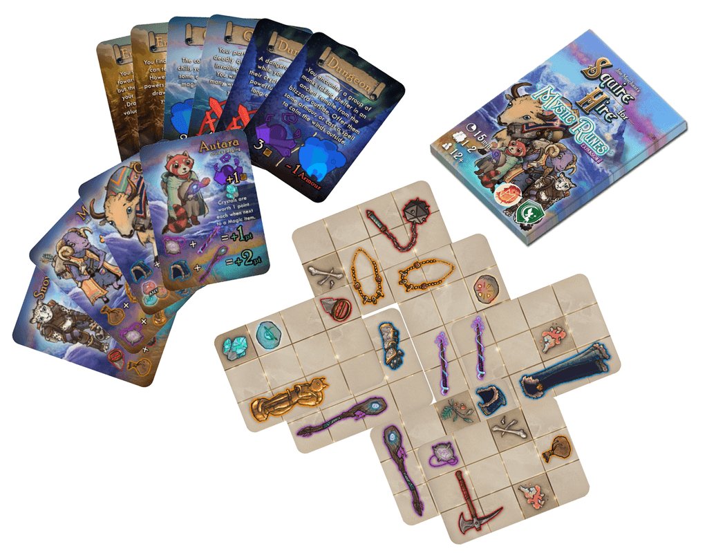 Squire for Hire: Mystic Runes - Gaming Library
