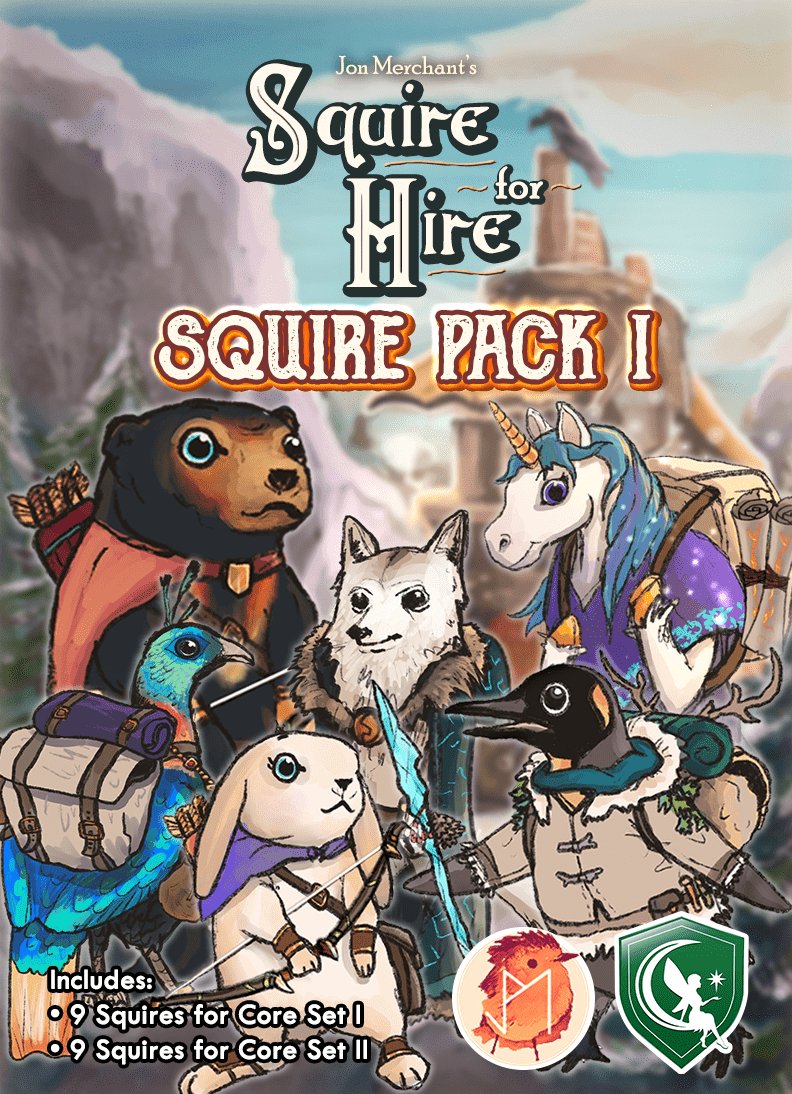 Squire Library Squire for Hire: Squire Pack 1 – Gaming Library