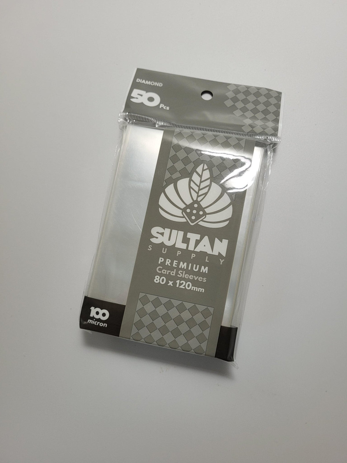 Sultan Supply Premium Card Sleeves: 80 x 120 mm Diamond (100 microns) – Gaming Library