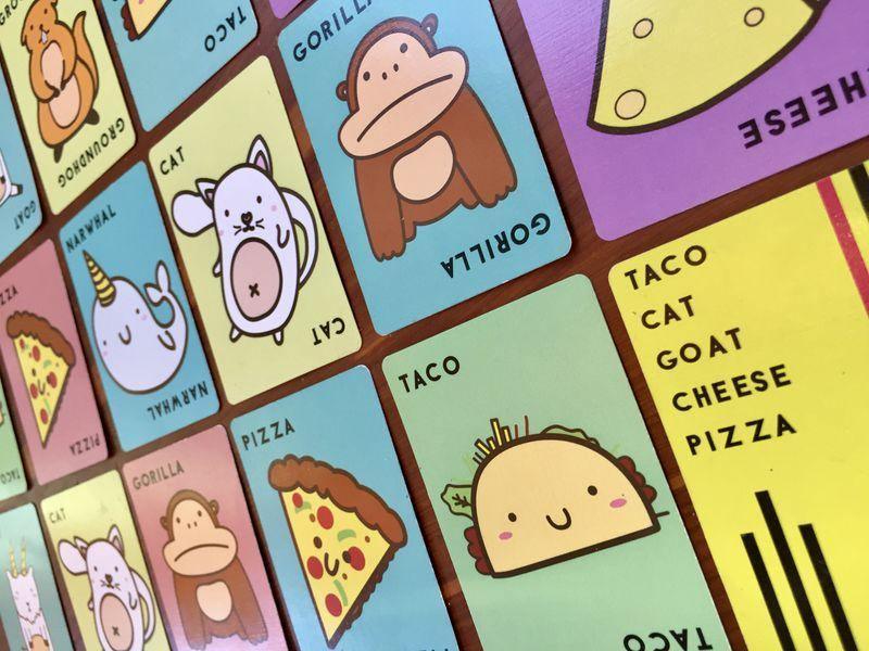 Blue Orange | Taco Cat Goat Cheese Pizza | Card Game | Age 8 | 2-8 Players | 10-30 Minutes Playtime Blue Orange | Taco Cat Goat Cheese Pizza | Card Game | Age 8 | 2-8 Players | 10-30 Minutes Playtime