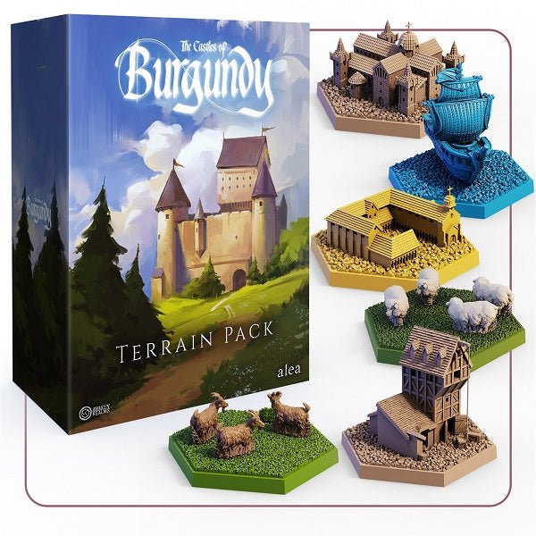 The Castles Of Burgundy Special Edition 3D Terrain Pack - Gaming Library