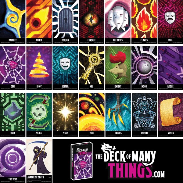 The Deck of Many Things - Gaming Library