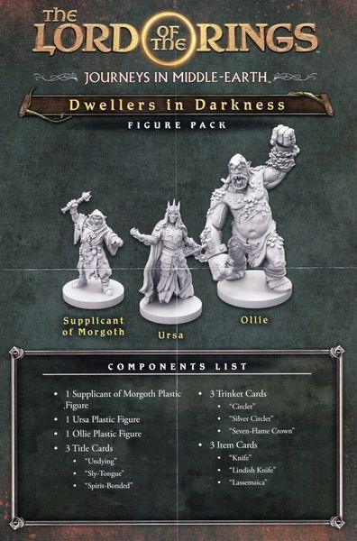 The Lord of the Rings: Journeys in Middle-Earth – Dwellers in Darkness Figure Pack - Gaming Library