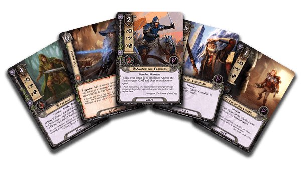 The Lord of the Rings: The Card Game - Defenders of Gondor Starter Deck - Gaming Library