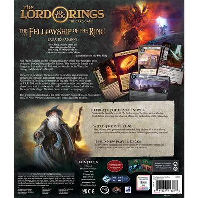 The Lord of the Rings: The Card Game – The Fellowship of the Ring Saga Expansion - Gaming Library