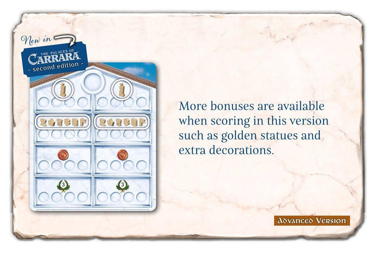 The Palaces of Carrara (Second Edition - Deluxe) - Gaming Library