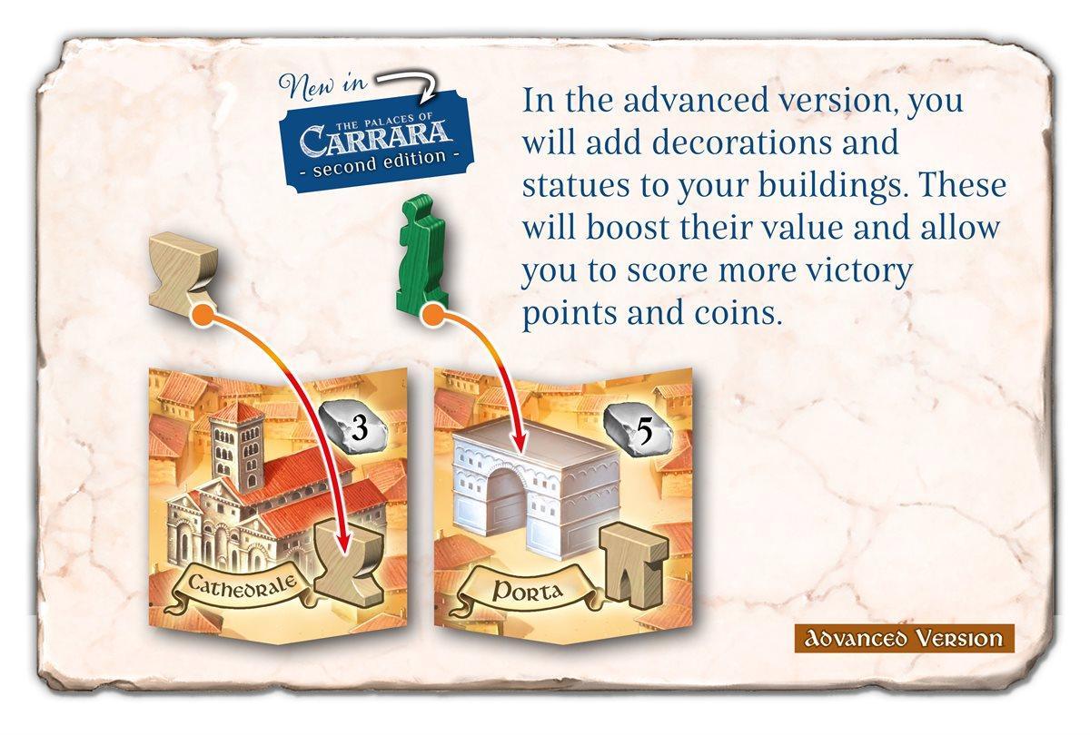 The Palaces of Carrara (Second Edition - Deluxe) - Gaming Library