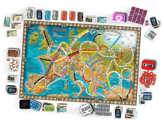 Ticket to Ride Europe 15th Anniversary Edition - Gaming Library