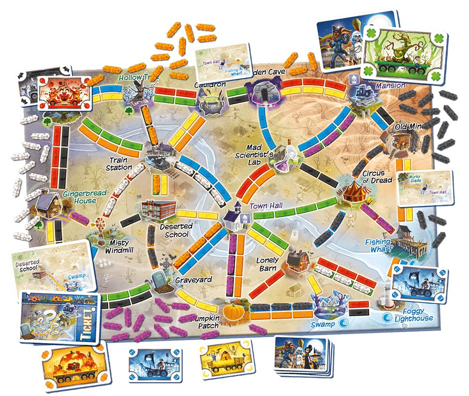 Ticket to Ride: Ghost Train - Gaming Library