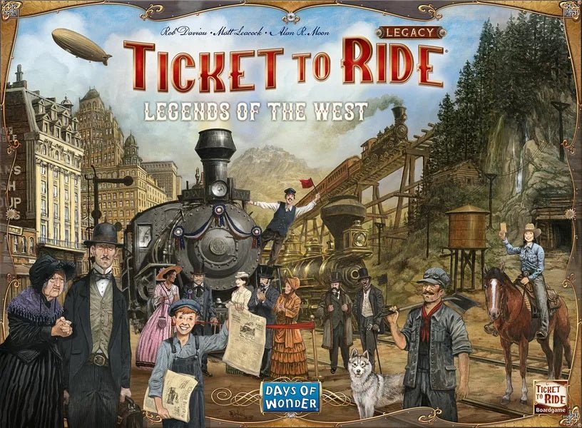 Ticket to Ride Legacy: Legends of the West - Gaming Library
