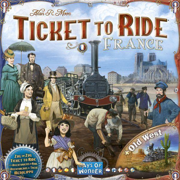 Ticket to Ride Map Collection: Volume 6 – France & Old West - Gaming Library