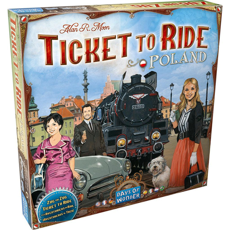 Ticket to Ride Map Collection: Volume 6½ – Poland - Gaming Library