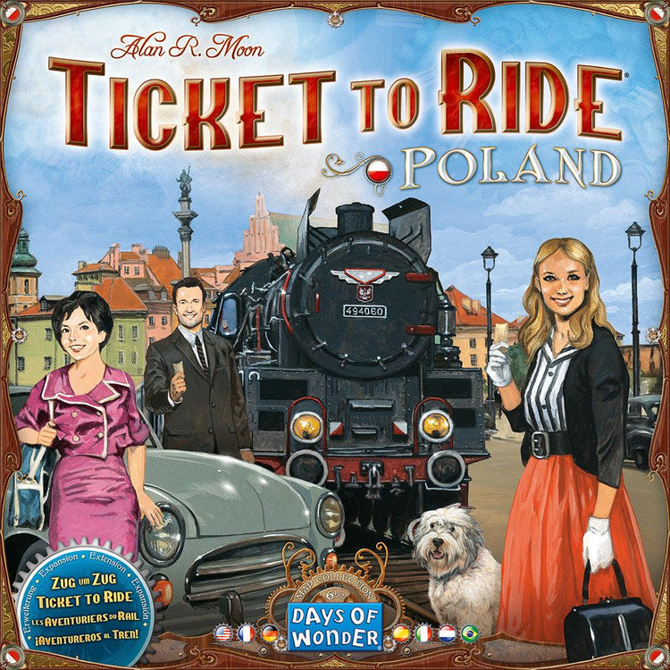 Ticket to Ride Map Collection: Volume 6½ – Poland - Gaming Library