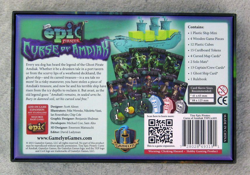 Tiny Epic Pirates Curse of Amdiak - Gaming Library