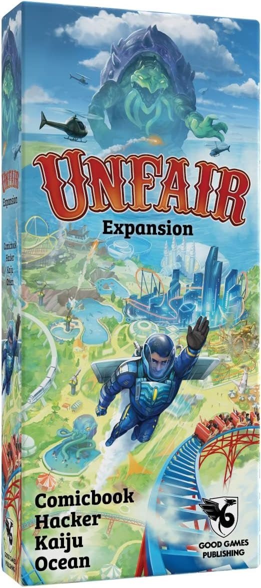Unfair Expansion: Comicbook Hacker Kaiju Ocean - Gaming Library