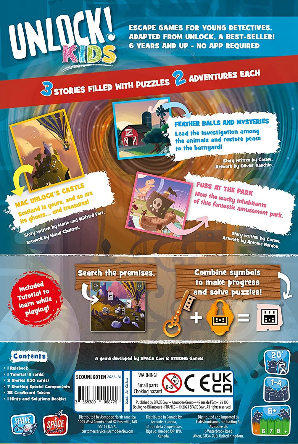 Unlock! Kids: Detective Stories - Gaming Library