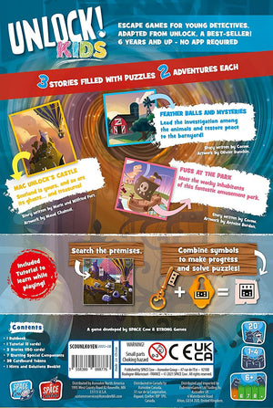 Unlock! Kids: Detective Stories - Gaming Library