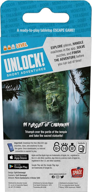 Unlock! Short Adventures - In Pursuit Of Cabrakan - Gaming Library