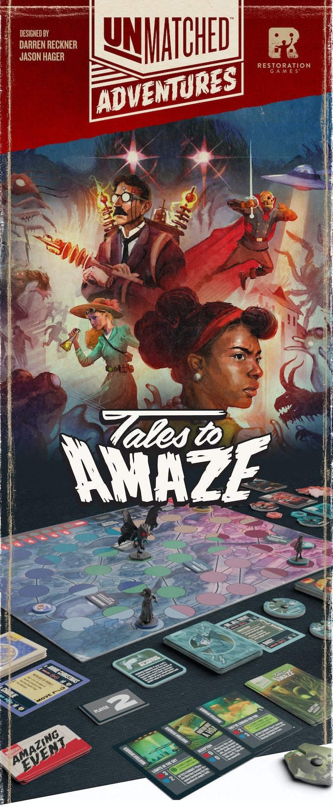 Unmatched Adventures: Tales to Amaze (Kickstarter) - Gaming Library