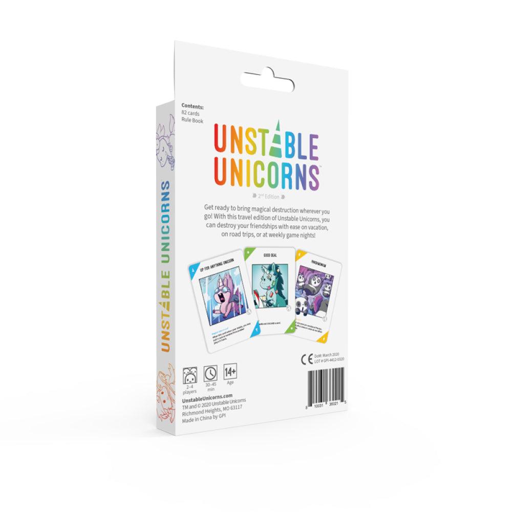 Unstable Unicorns Travel Edition - Gaming Library