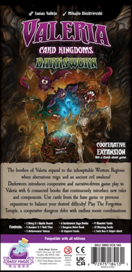 Valeria Card Kingdoms : Darksworn Expansion - Gaming Library