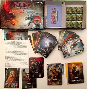 Valeria: Card Kingdoms – Flames and Frost Expansion (2nd Edition) - Gaming Library