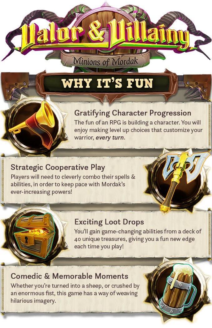 Valor & Villainy: Minions of Mordak - Gaming Library