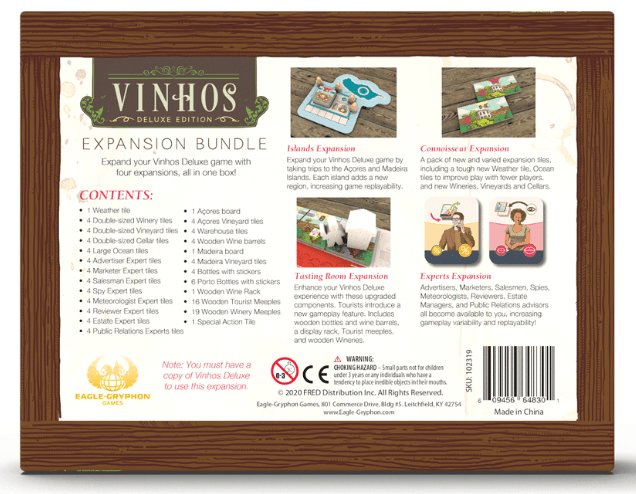 Vinhos Deluxe Edition: Expansion Bundle - Gaming Library