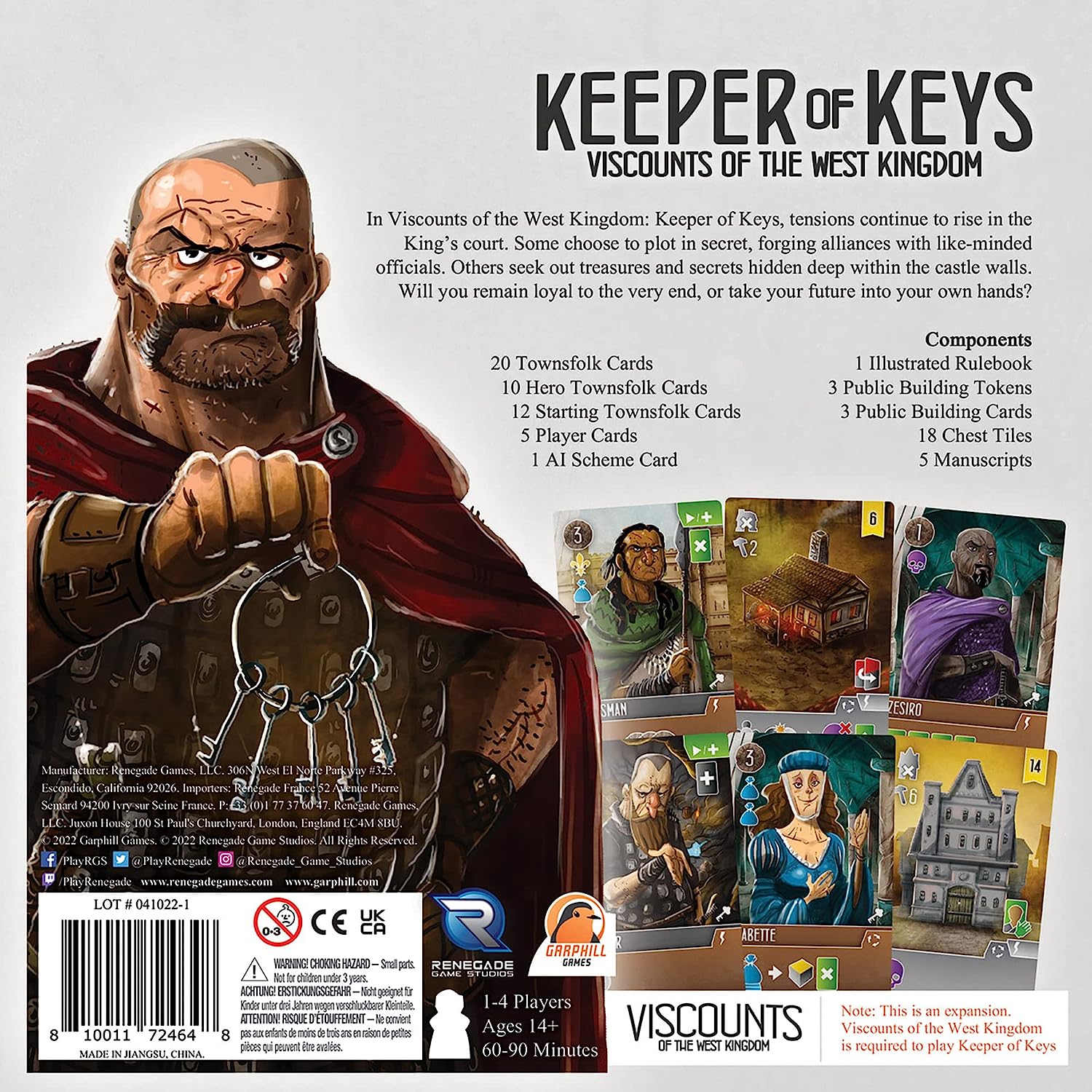 Viscounts of the West Kingdom: Keeper of Keys - Gaming Library