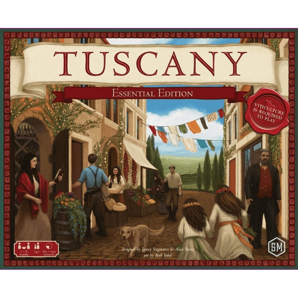 Viticulture - Tuscany: Essential Edition - Gaming Library