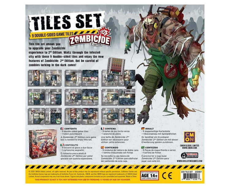 Zombicide 2nd Edition: 2nd Edition Tile Set - Gaming Library