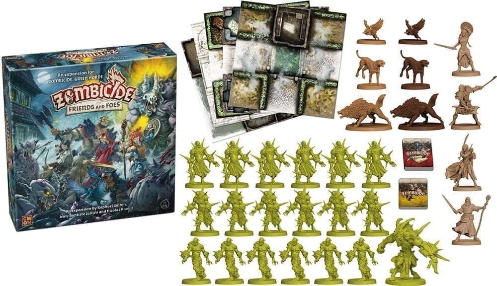 Zombicide Green Horde: Friends and Foes - Gaming Library