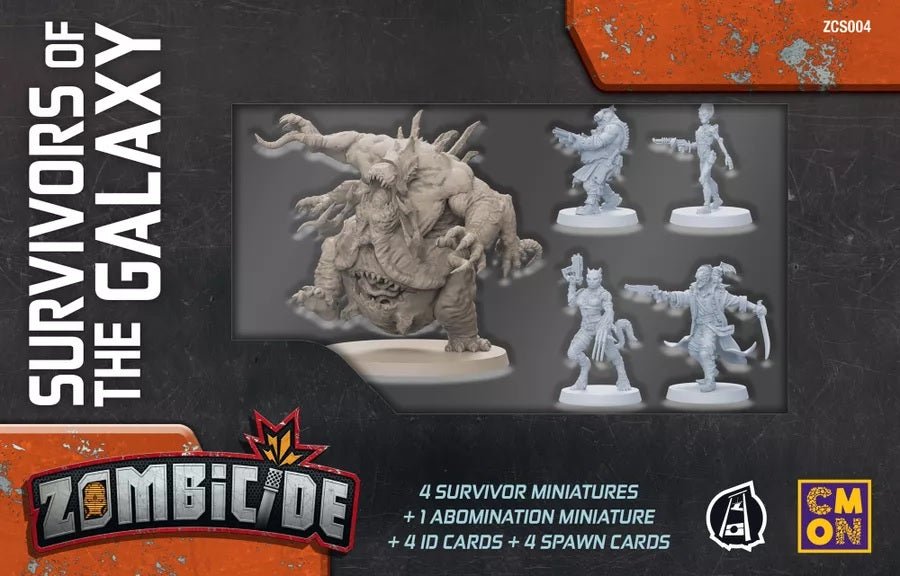 Zombicide Invader: Survivors Of The Galaxy - Gaming Library